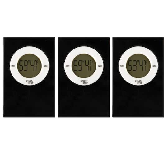 Teacher Created Resources Magnetic Digital Timer, 3ct.